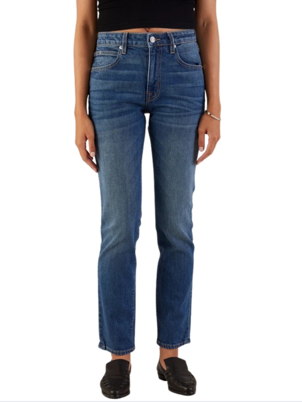 SLVRLAKE Leila Homestead Jeans Size 28 High Rise Straight Leg